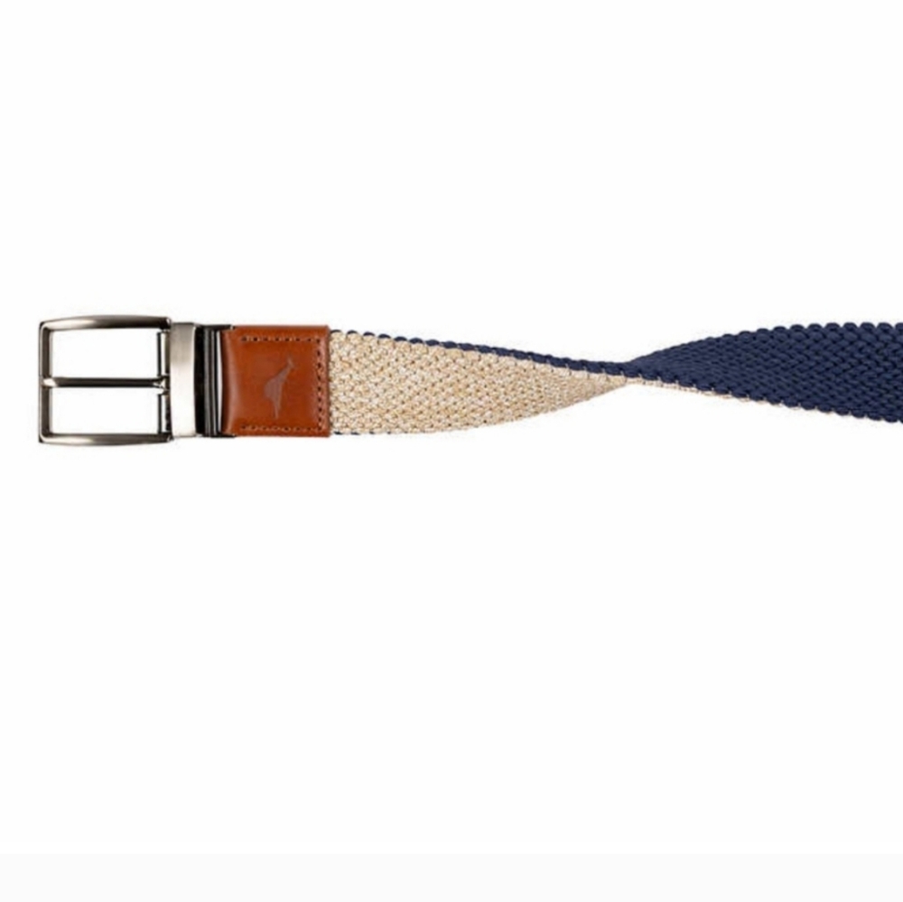 Tommy Bahama Men's Stretch Braided Reversible Belt new - Picture 3 of 4